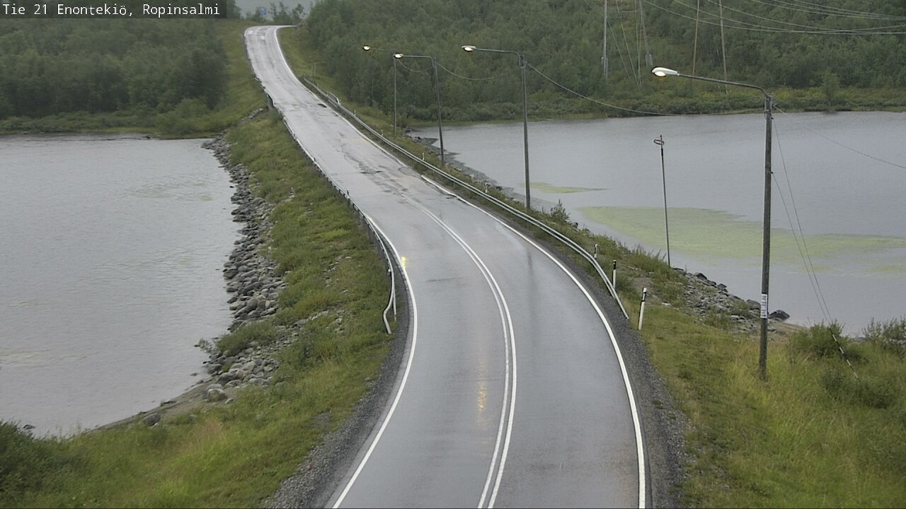 Kelikamerat Kuva Tie 21 Enontekiö, Ropinsalmi, Enontekiö, Lappi