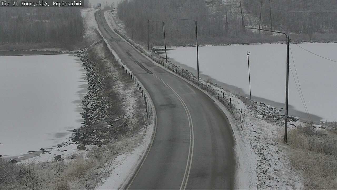 Kelikamerat Kuva Tie 21 Enontekiö, Ropinsalmi, Enontekiö, Lappi