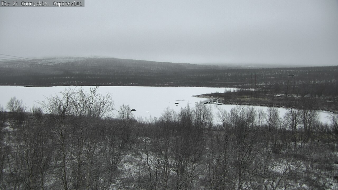 Kelikamerat Kuva Tie 21 Enontekiö, Ropinsalmi, Enontekiö, Lappi