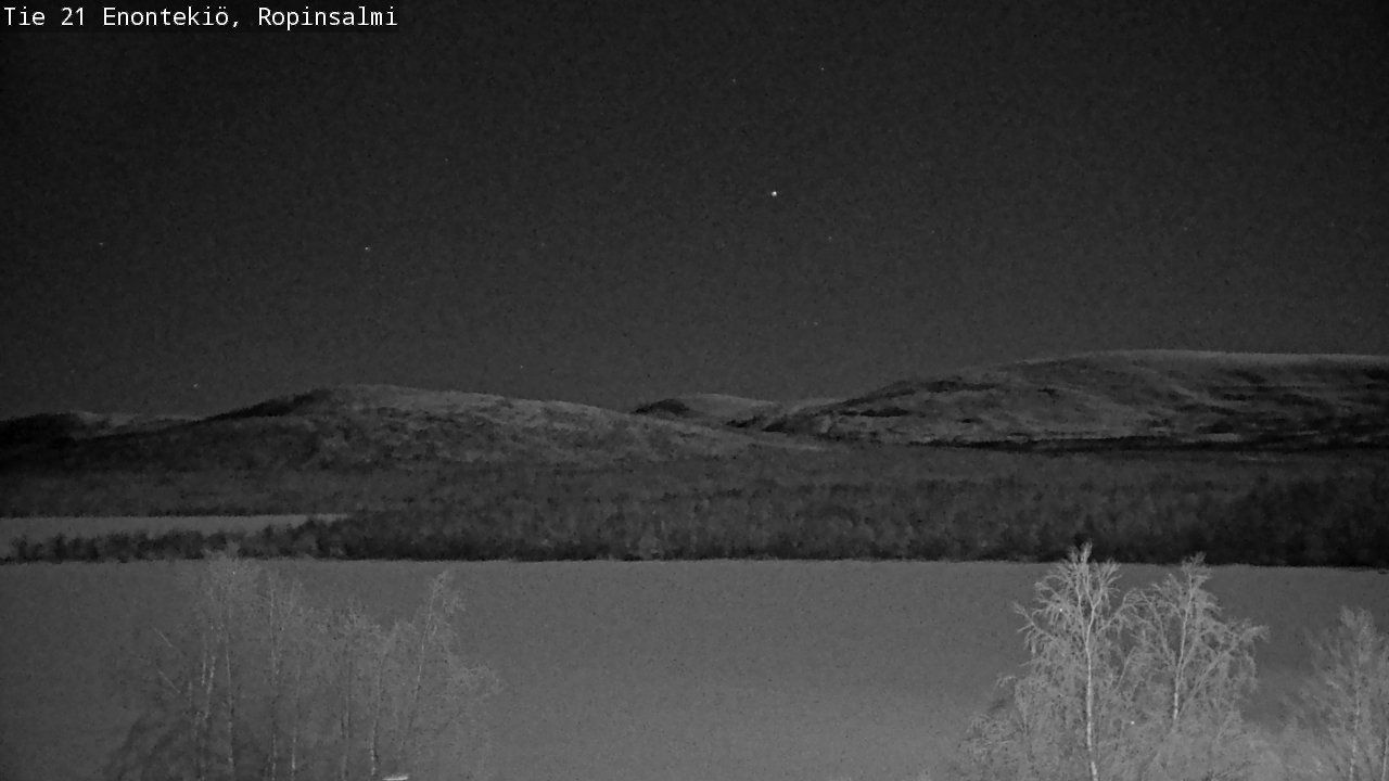 Kelikamerat Kuva Tie 21 Enontekiö, Ropinsalmi, Enontekiö, Lappi