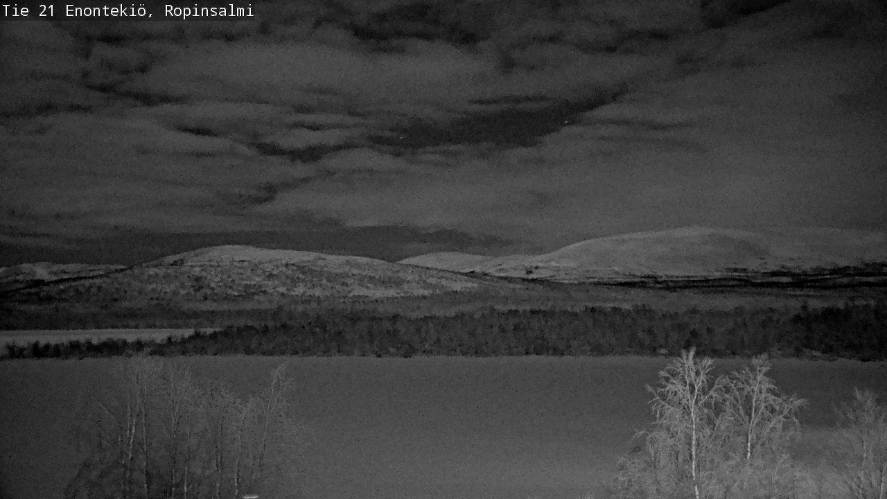 Kelikamerat Kuva Tie 21 Enontekiö, Ropinsalmi, Enontekiö, Lappi