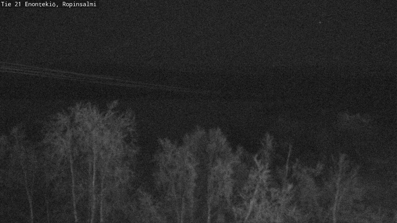 Weather Camera Image Väg 21 Enontekiö, Ropinsalmi, Enontekiö, Lappi