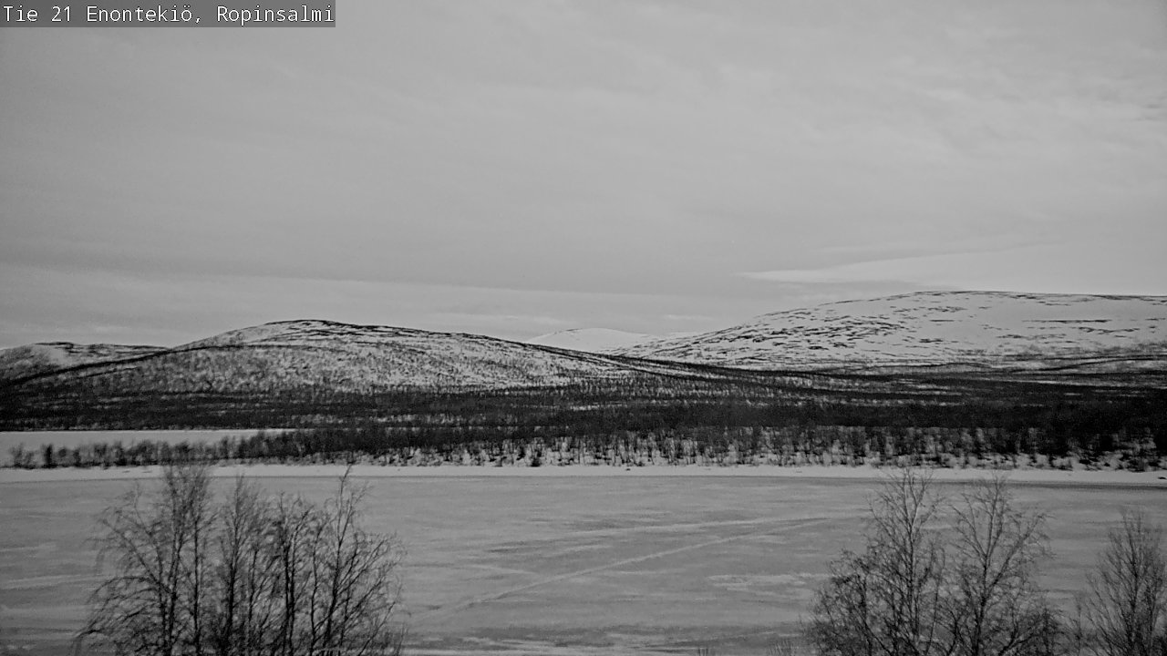 Kelikamerat Kuva Tie 21 Enontekiö, Ropinsalmi, Enontekiö, Lappi