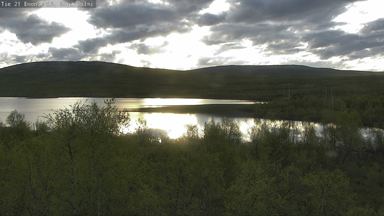 Kelikamerat Kuva Tie 21 Enontekiö, Ropinsalmi, Enontekiö, Lappi