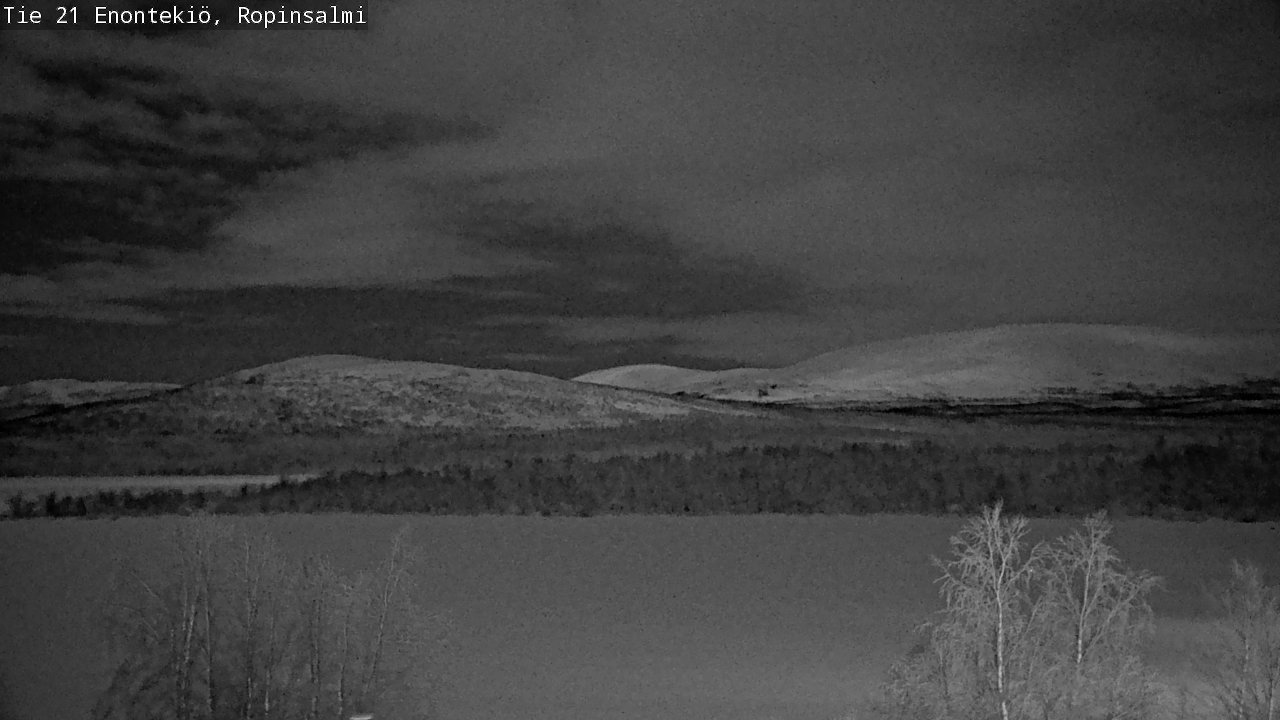 Kelikamerat Kuva Tie 21 Enontekiö, Ropinsalmi, Enontekiö, Lappi