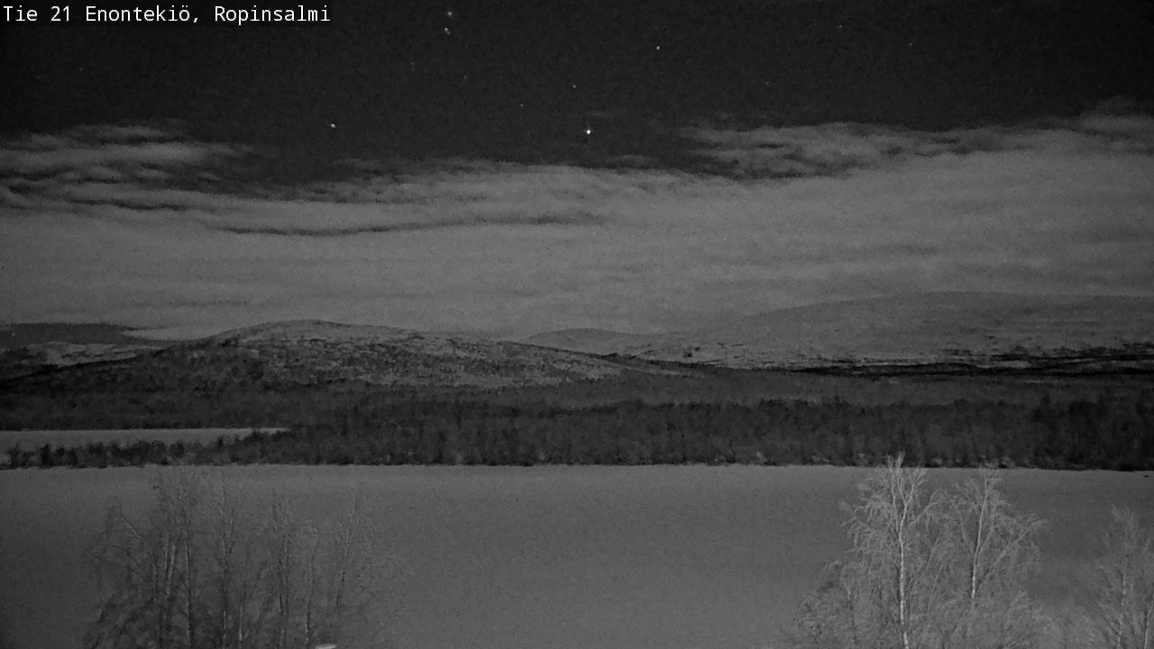 Kelikamerat Kuva Tie 21 Enontekiö, Ropinsalmi, Enontekiö, Lappi