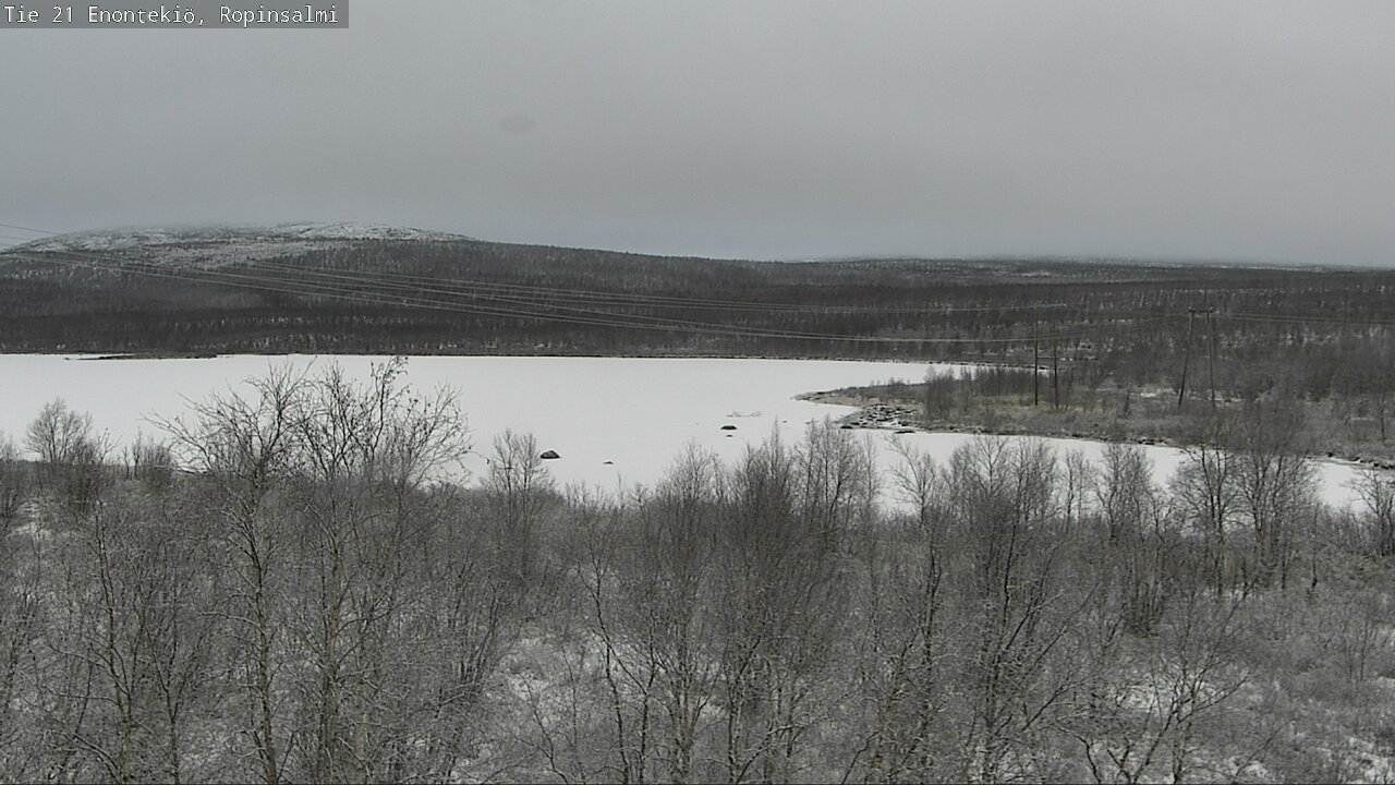 Kelikamerat Kuva Tie 21 Enontekiö, Ropinsalmi, Enontekiö, Lappi