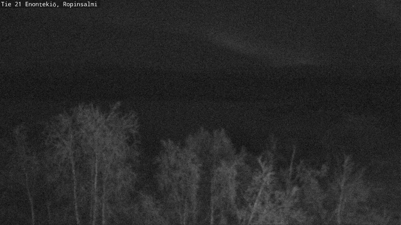 Weather Camera Image Väg 21 Enontekiö, Ropinsalmi, Enontekiö, Lappi