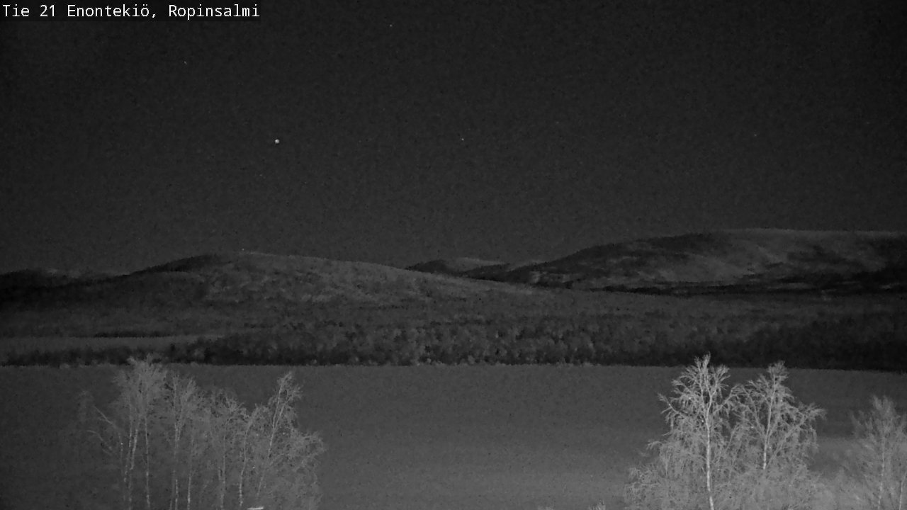 Kelikamerat Kuva Tie 21 Enontekiö, Ropinsalmi, Enontekiö, Lappi