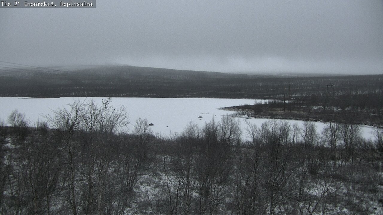 Kelikamerat Kuva Tie 21 Enontekiö, Ropinsalmi, Enontekiö, Lappi