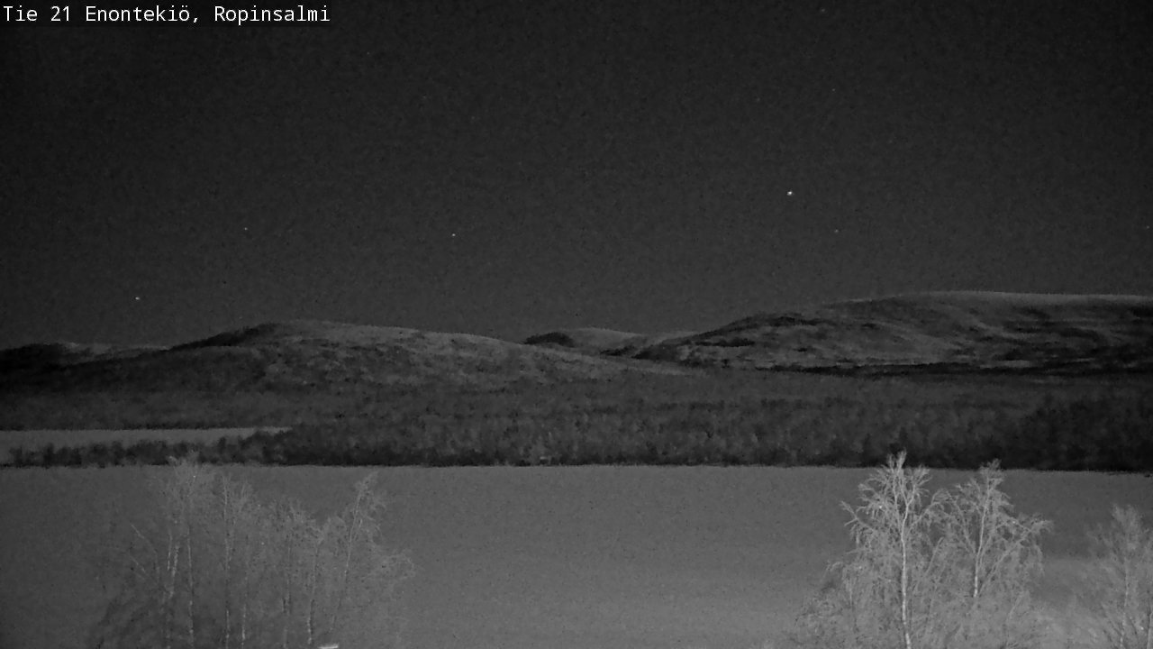 Kelikamerat Kuva Tie 21 Enontekiö, Ropinsalmi, Enontekiö, Lappi