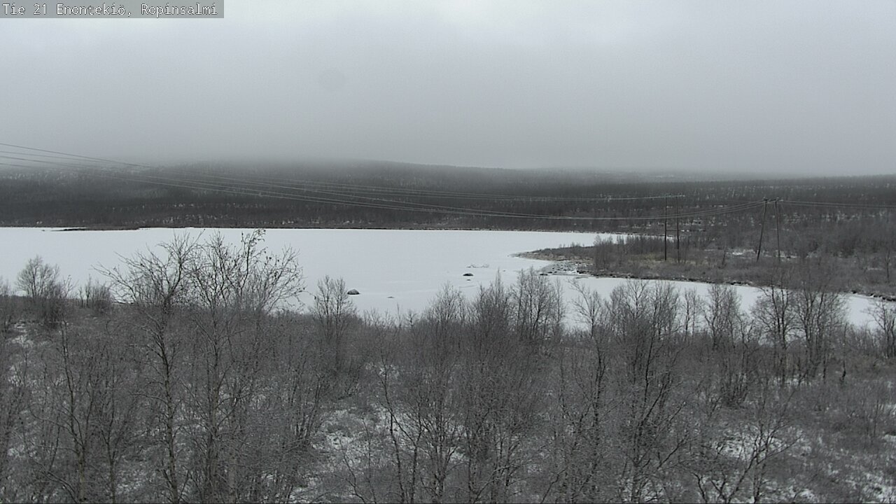 Kelikamerat Kuva Tie 21 Enontekiö, Ropinsalmi, Enontekiö, Lappi