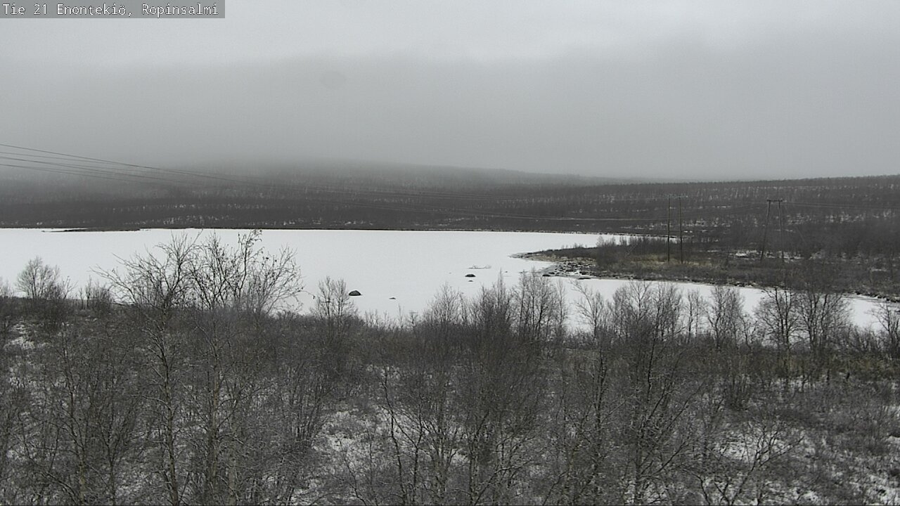 Kelikamerat Kuva Tie 21 Enontekiö, Ropinsalmi, Enontekiö, Lappi