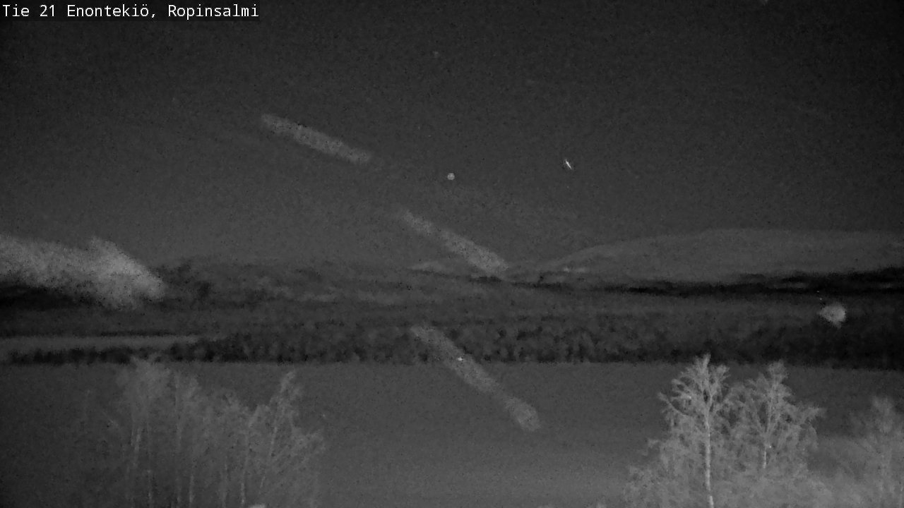 Kelikamerat Kuva Tie 21 Enontekiö, Ropinsalmi, Enontekiö, Lappi