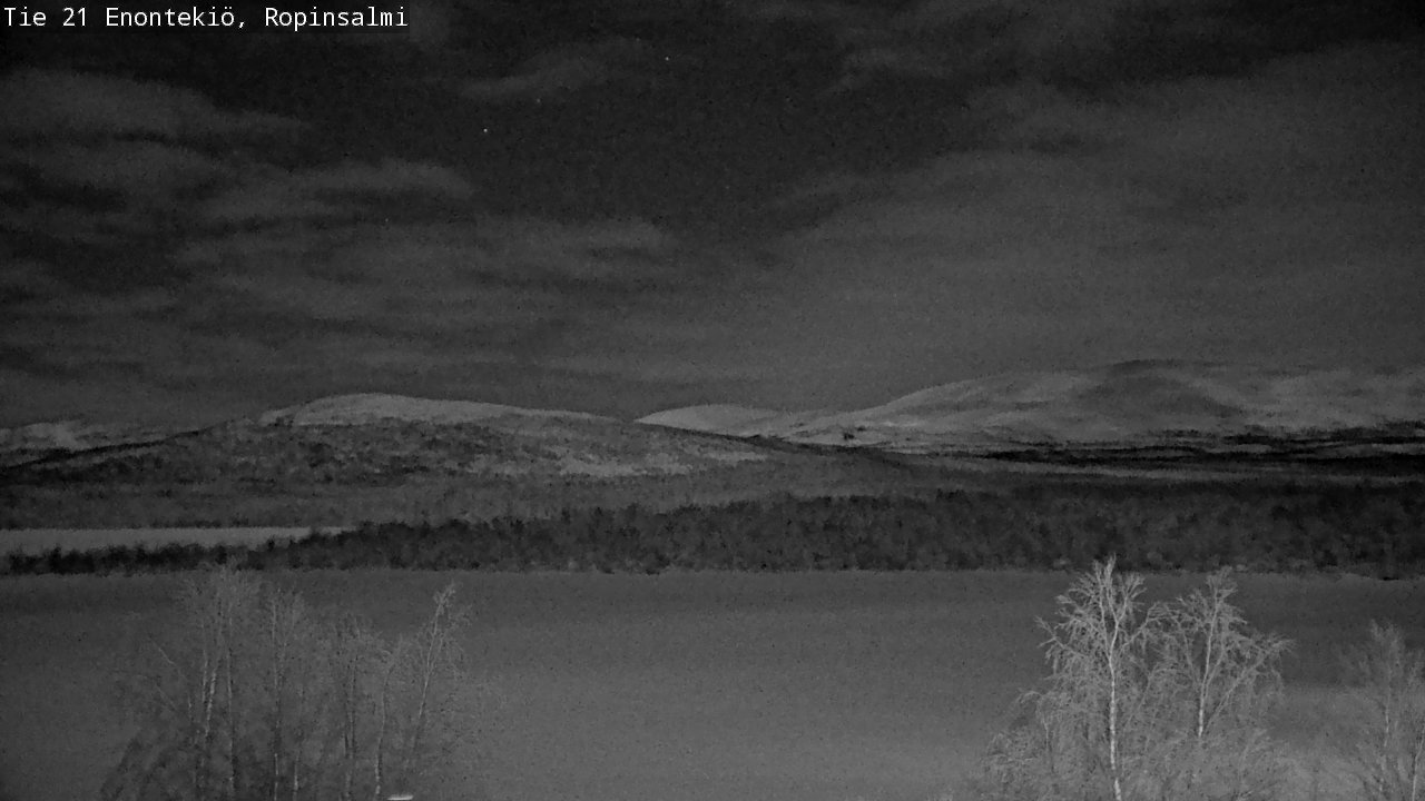 Kelikamerat Kuva Tie 21 Enontekiö, Ropinsalmi, Enontekiö, Lappi