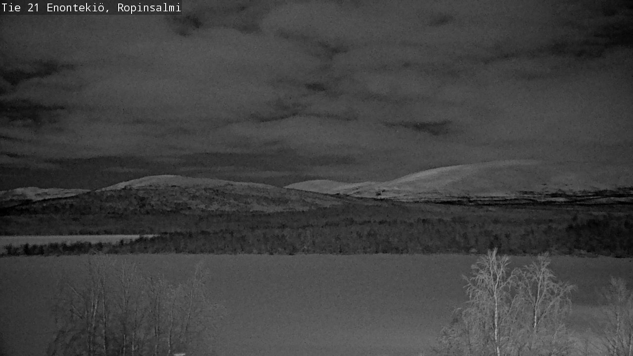 Kelikamerat Kuva Tie 21 Enontekiö, Ropinsalmi, Enontekiö, Lappi