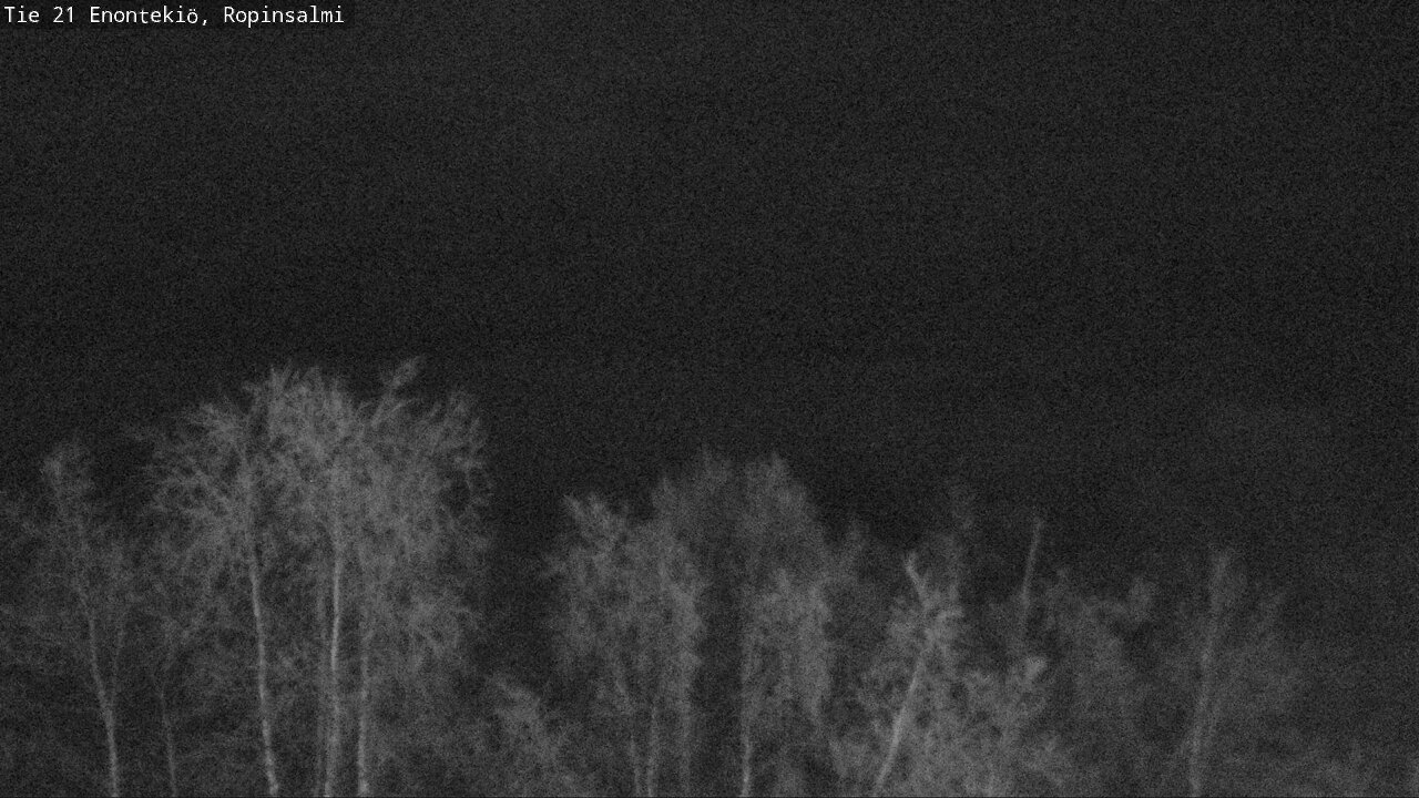Weather Camera Image Väg 21 Enontekiö, Ropinsalmi, Enontekiö, Lappi