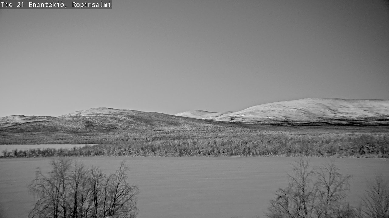 Kelikamerat Kuva Tie 21 Enontekiö, Ropinsalmi, Enontekiö, Lappi