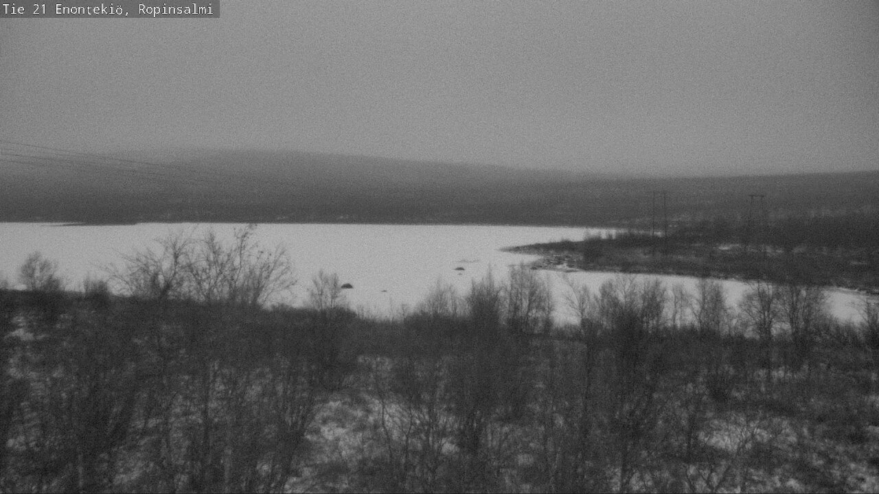 Kelikamerat Kuva Tie 21 Enontekiö, Ropinsalmi, Enontekiö, Lappi