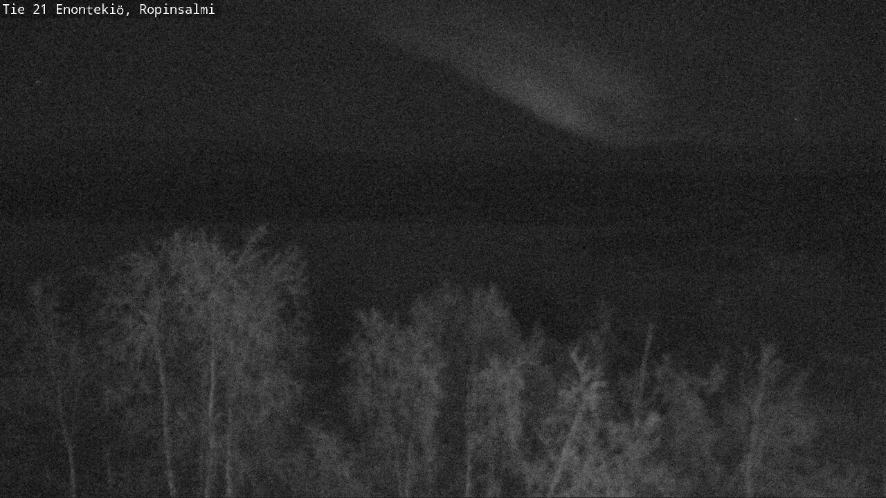 Weather Camera Image Väg 21 Enontekiö, Ropinsalmi, Enontekiö, Lappi