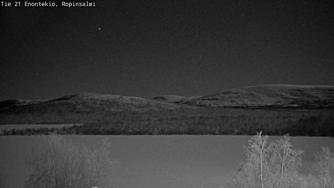 Kelikamerat Kuva Tie 21 Enontekiö, Ropinsalmi, Enontekiö, Lappi