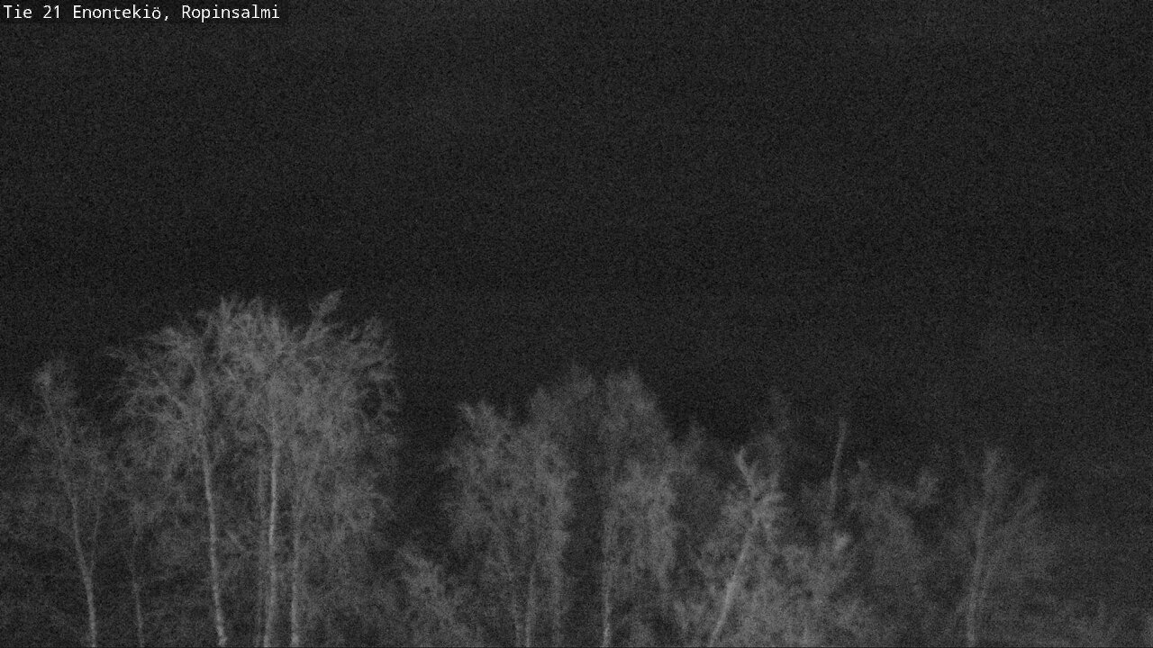 Weather Camera Image Väg 21 Enontekiö, Ropinsalmi, Enontekiö, Lappi