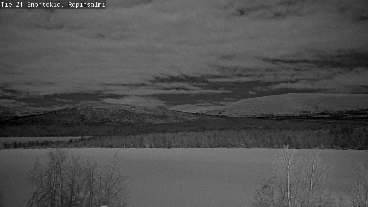 Kelikamerat Kuva Tie 21 Enontekiö, Ropinsalmi, Enontekiö, Lappi