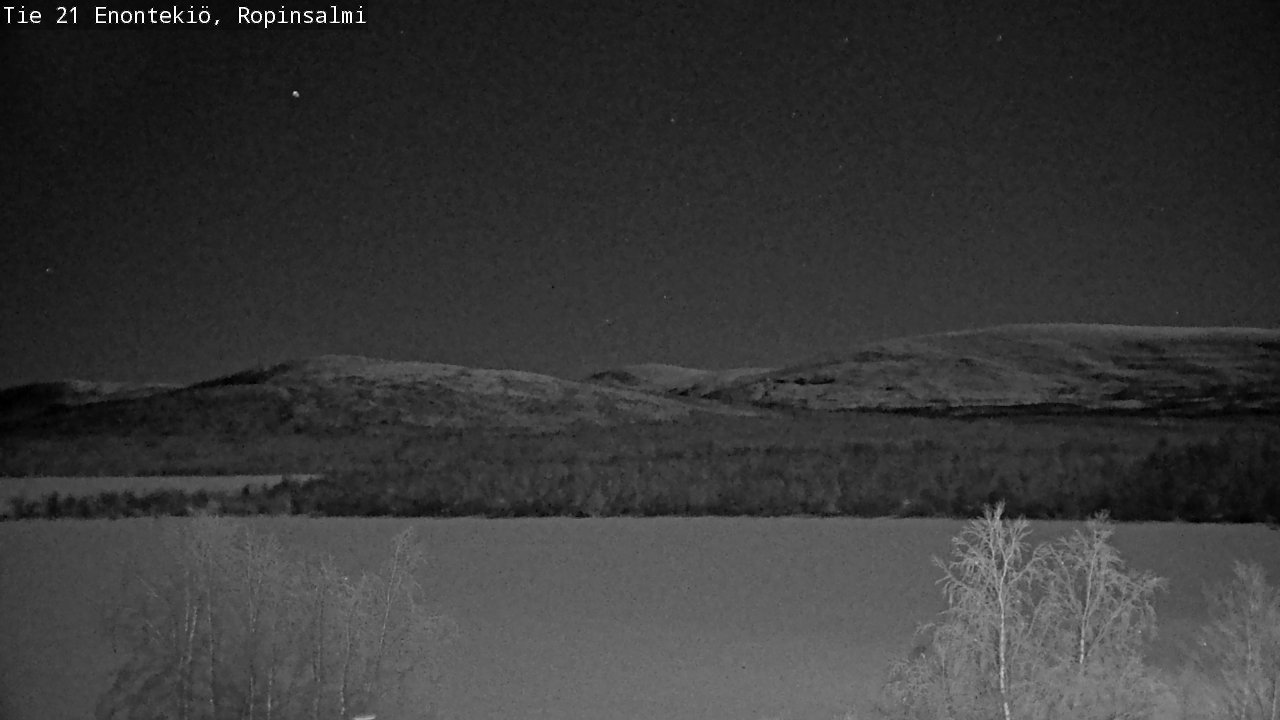 Kelikamerat Kuva Tie 21 Enontekiö, Ropinsalmi, Enontekiö, Lappi