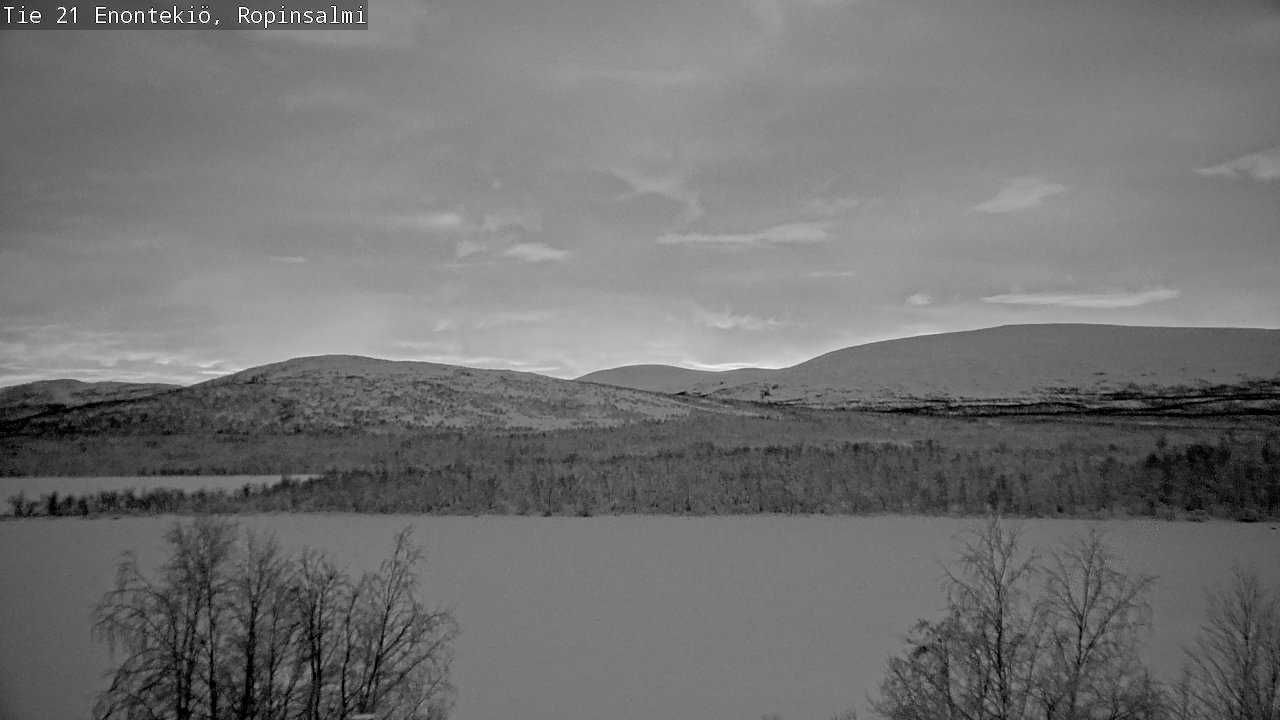 Kelikamerat Kuva Tie 21 Enontekiö, Ropinsalmi, Enontekiö, Lappi