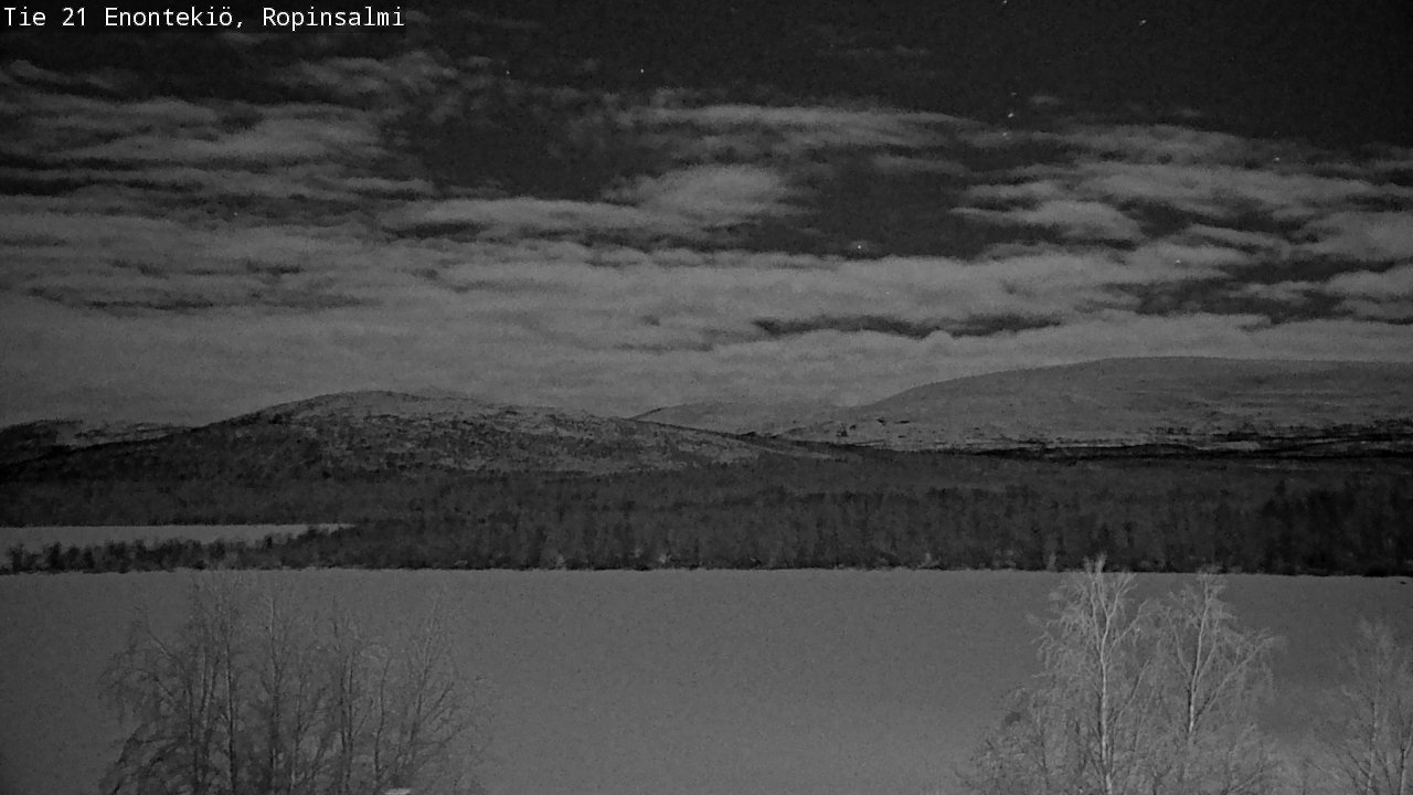 Kelikamerat Kuva Tie 21 Enontekiö, Ropinsalmi, Enontekiö, Lappi