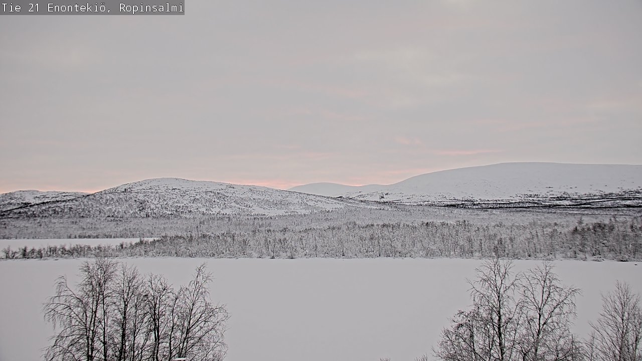 Kelikamerat Kuva Tie 21 Enontekiö, Ropinsalmi, Enontekiö, Lappi