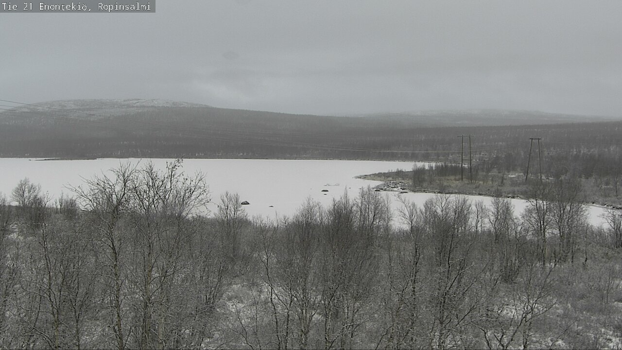 Kelikamerat Kuva Tie 21 Enontekiö, Ropinsalmi, Enontekiö, Lappi