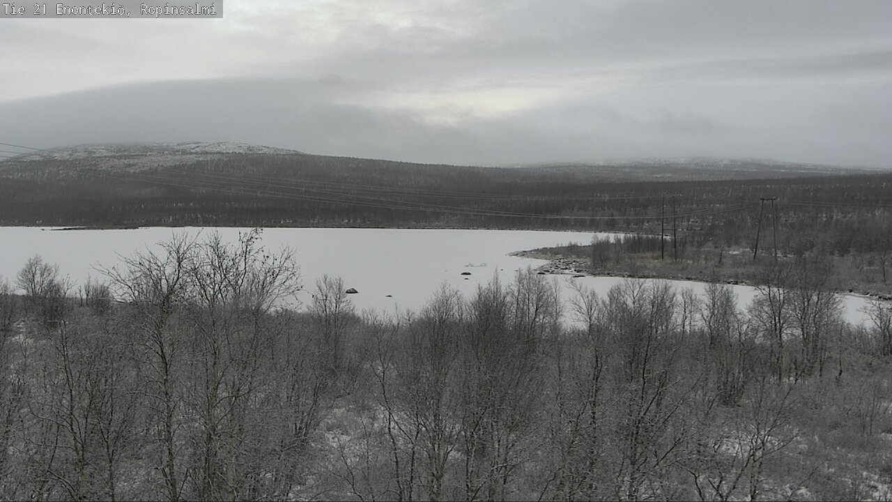 Kelikamerat Kuva Tie 21 Enontekiö, Ropinsalmi, Enontekiö, Lappi