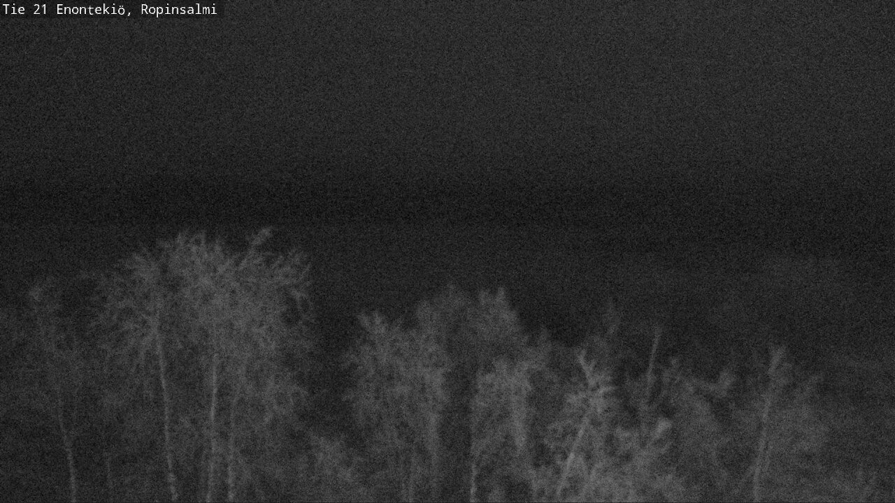 Weather Camera Image Väg 21 Enontekiö, Ropinsalmi, Enontekiö, Lappi