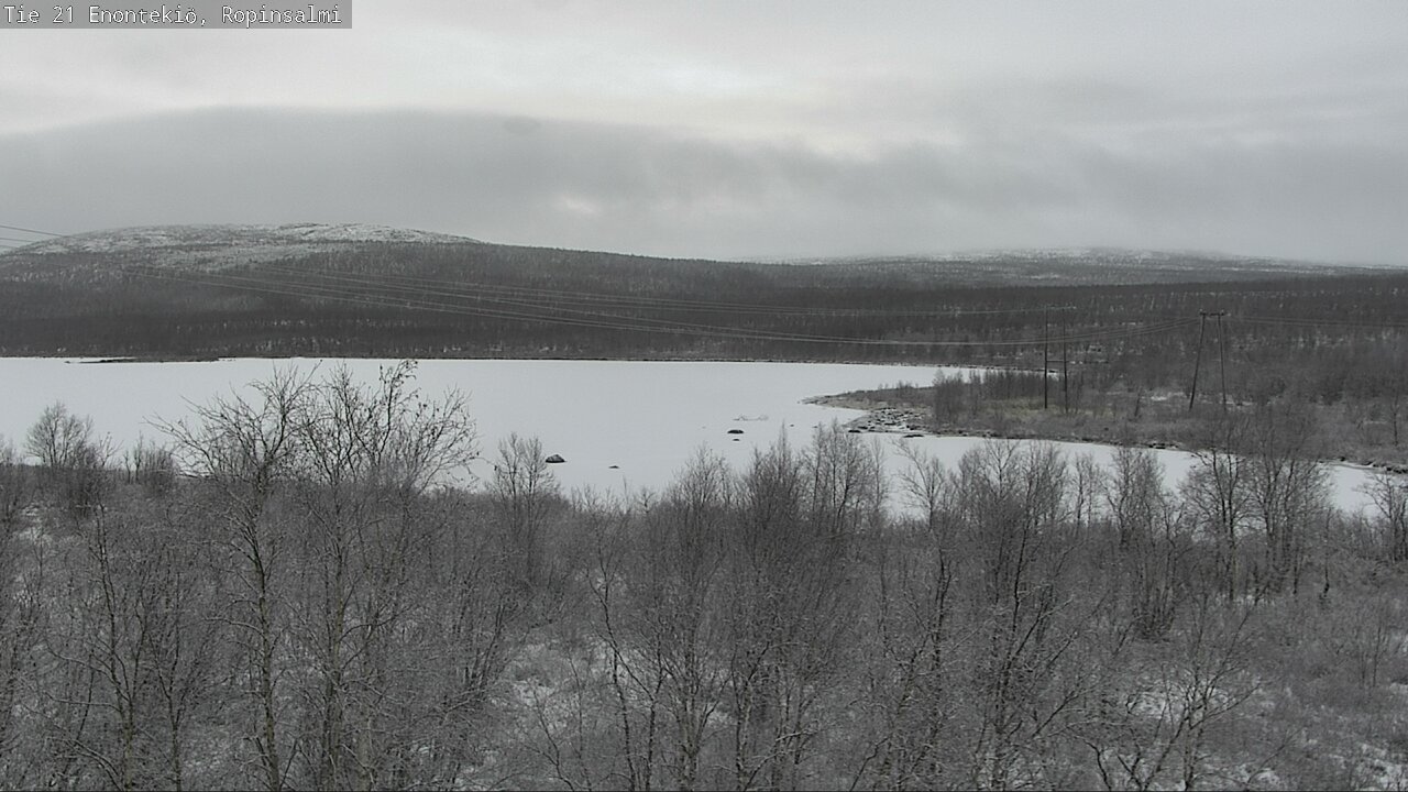 Kelikamerat Kuva Tie 21 Enontekiö, Ropinsalmi, Enontekiö, Lappi