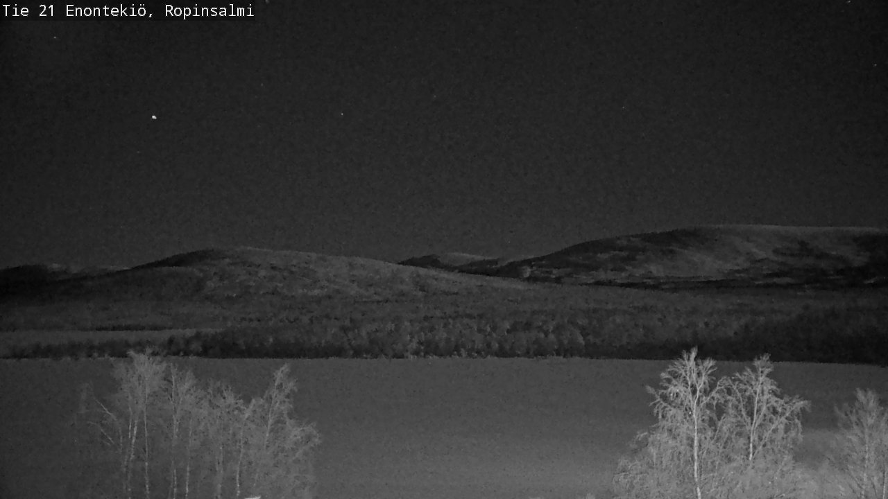 Kelikamerat Kuva Tie 21 Enontekiö, Ropinsalmi, Enontekiö, Lappi