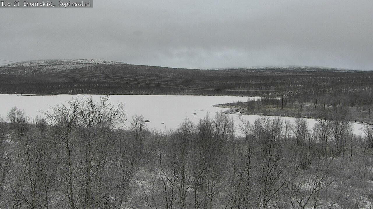 Kelikamerat Kuva Tie 21 Enontekiö, Ropinsalmi, Enontekiö, Lappi