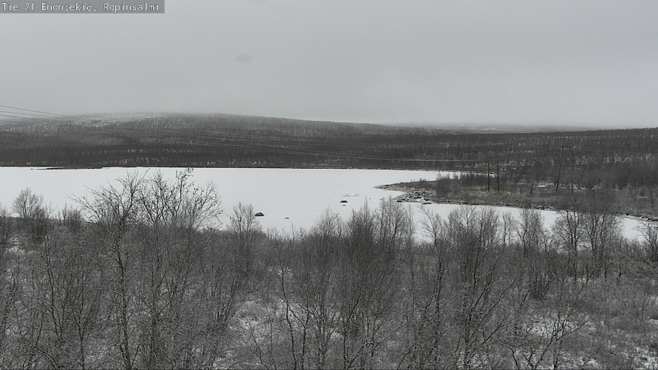 Kelikamerat Kuva Tie 21 Enontekiö, Ropinsalmi, Enontekiö, Lappi