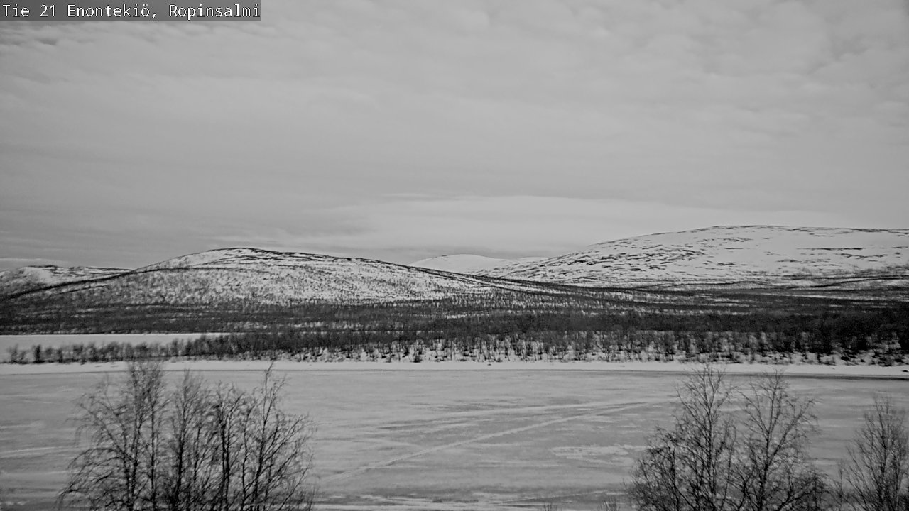 Kelikamerat Kuva Tie 21 Enontekiö, Ropinsalmi, Enontekiö, Lappi