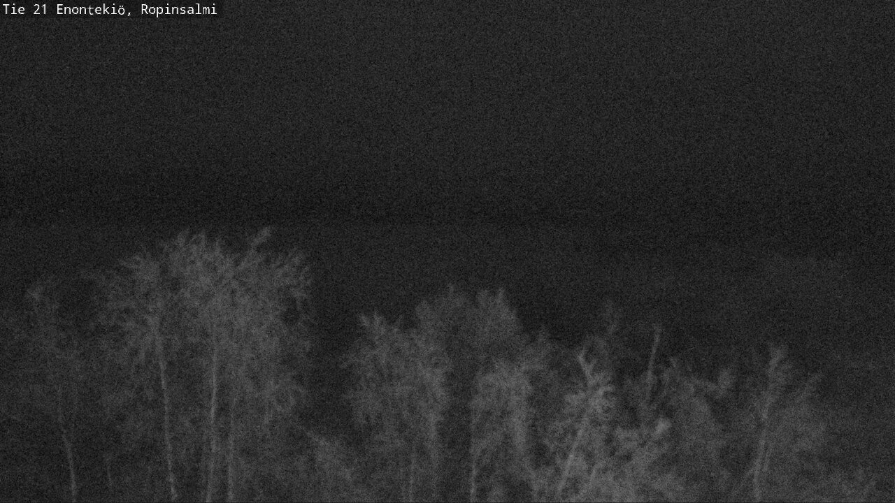 Weather Camera Image Väg 21 Enontekiö, Ropinsalmi, Enontekiö, Lappi