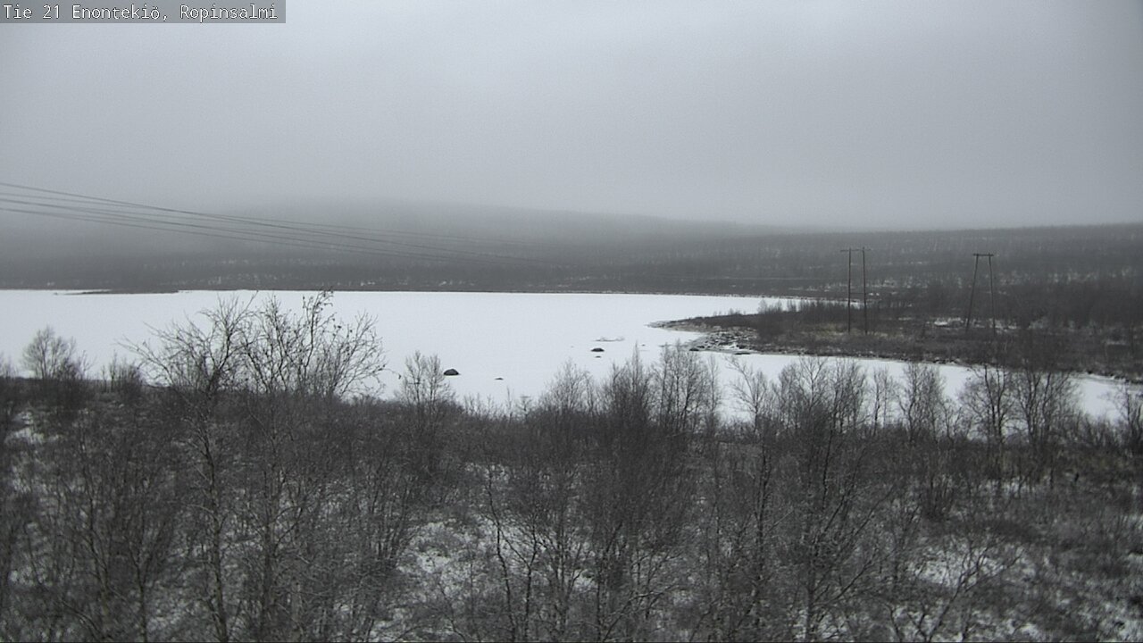 Kelikamerat Kuva Tie 21 Enontekiö, Ropinsalmi, Enontekiö, Lappi