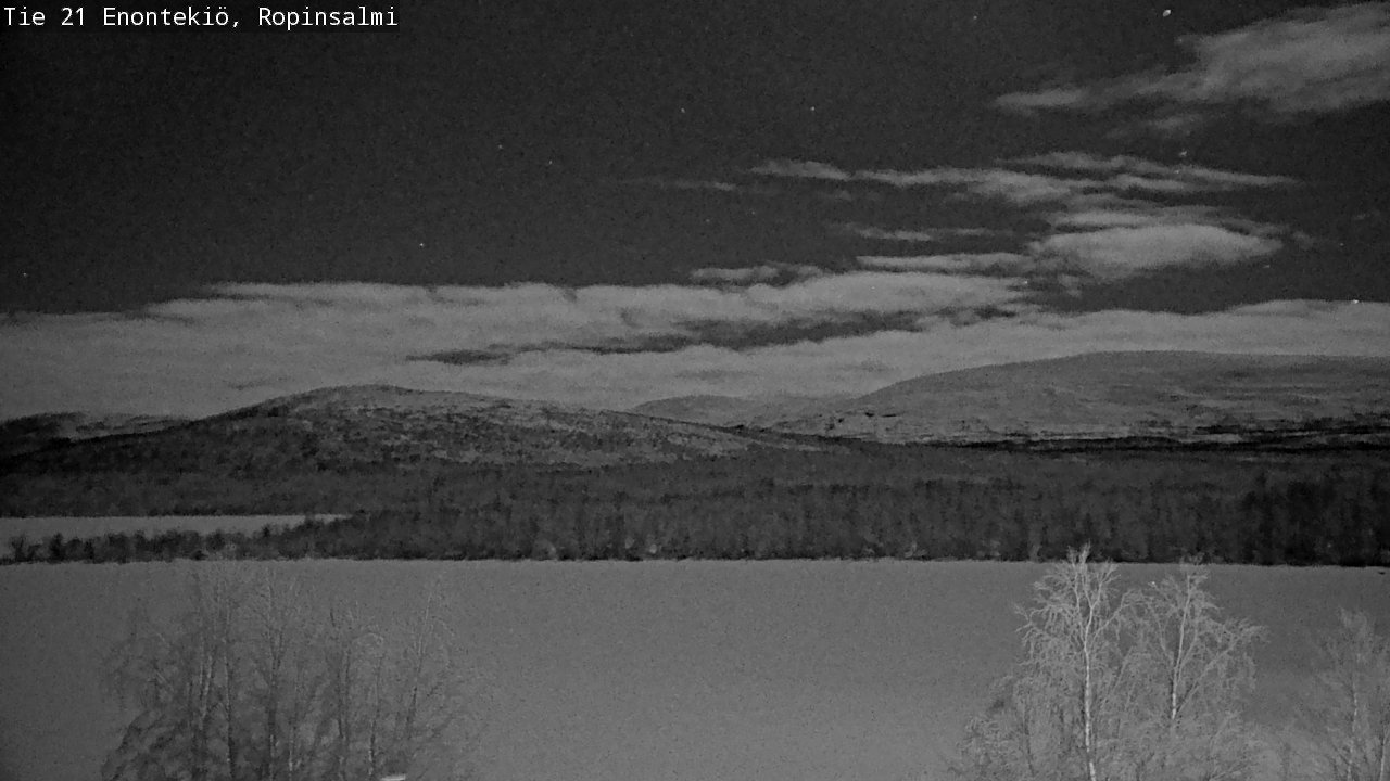 Kelikamerat Kuva Tie 21 Enontekiö, Ropinsalmi, Enontekiö, Lappi