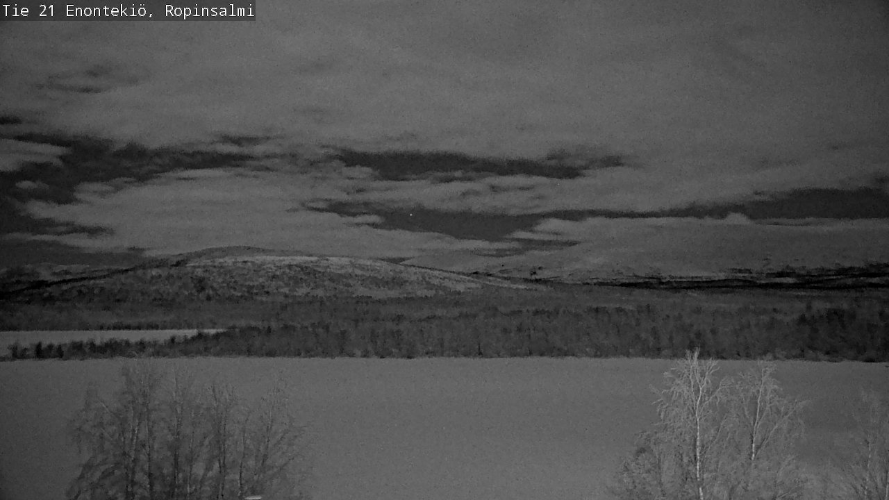 Kelikamerat Kuva Tie 21 Enontekiö, Ropinsalmi, Enontekiö, Lappi