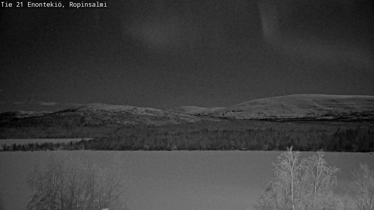 Kelikamerat Kuva Tie 21 Enontekiö, Ropinsalmi, Enontekiö, Lappi