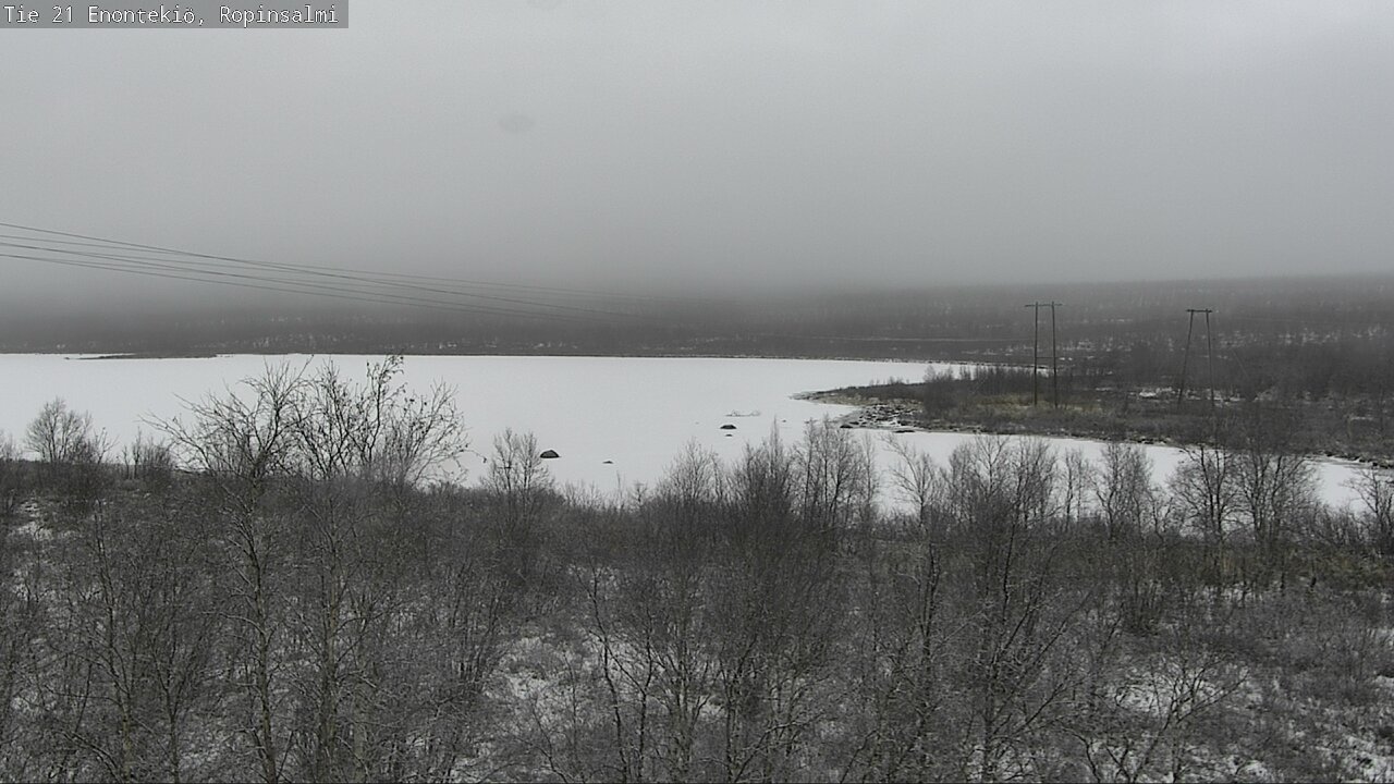 Kelikamerat Kuva Tie 21 Enontekiö, Ropinsalmi, Enontekiö, Lappi