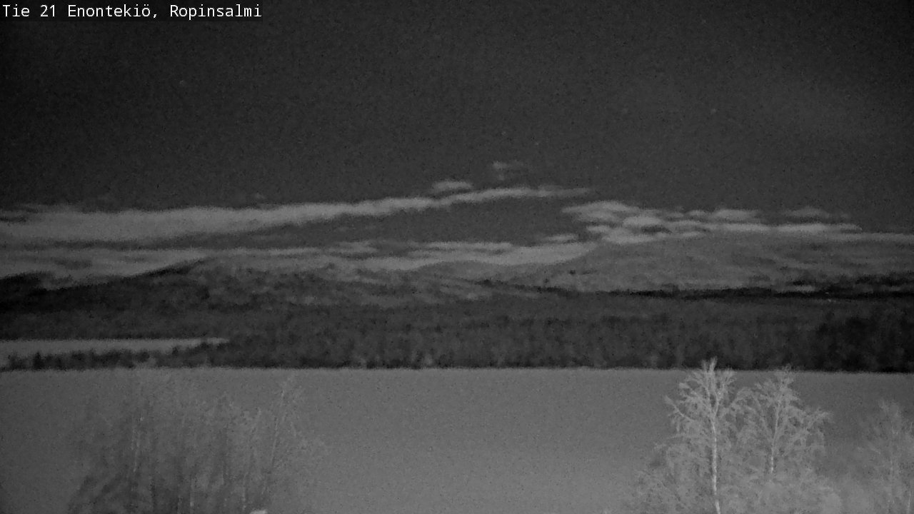 Kelikamerat Kuva Tie 21 Enontekiö, Ropinsalmi, Enontekiö, Lappi