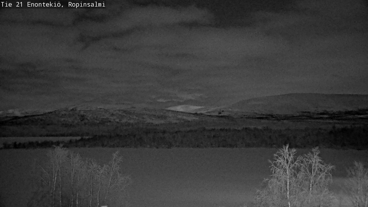 Kelikamerat Kuva Tie 21 Enontekiö, Ropinsalmi, Enontekiö, Lappi