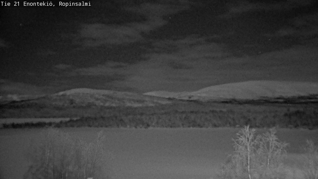 Kelikamerat Kuva Tie 21 Enontekiö, Ropinsalmi, Enontekiö, Lappi