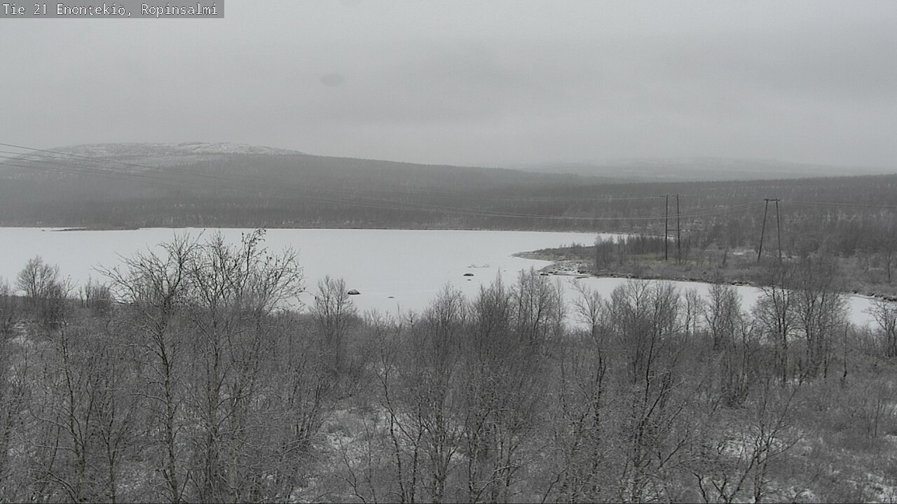 Kelikamerat Kuva Tie 21 Enontekiö, Ropinsalmi, Enontekiö, Lappi