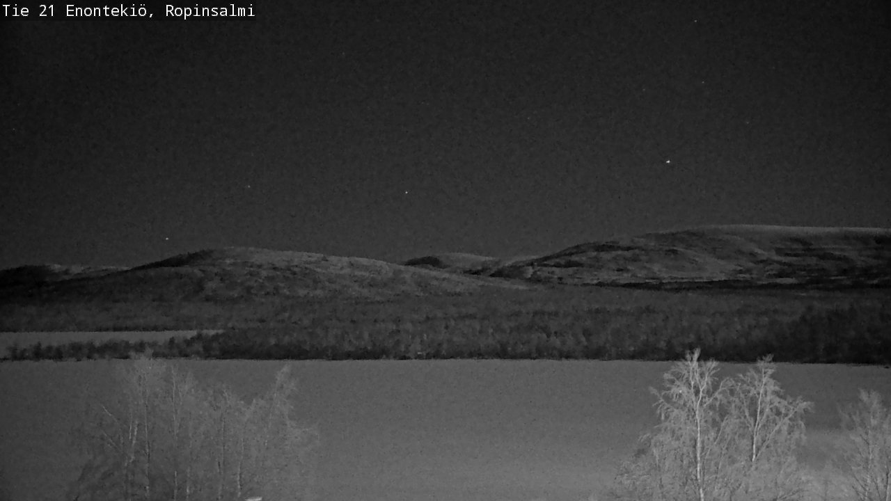 Kelikamerat Kuva Tie 21 Enontekiö, Ropinsalmi, Enontekiö, Lappi